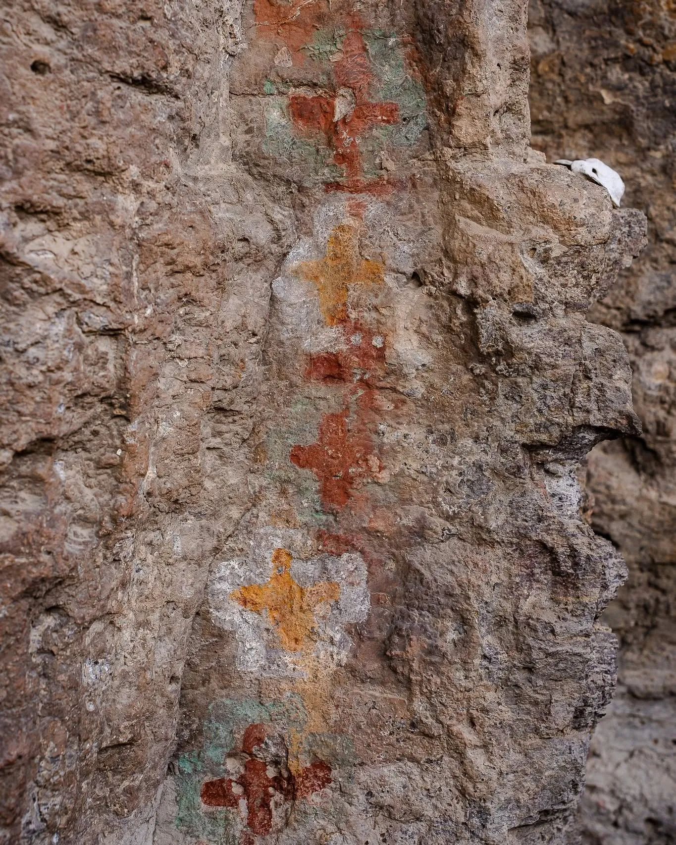 Arte rupestre en el cañadón de la Buitrera